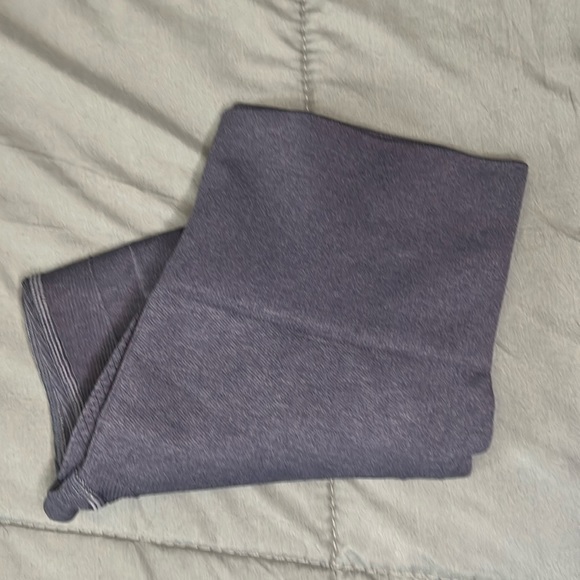 Lululemon In The Flow Ruched Seamless Crop Size 4 Inkwell - Picture 1 of 10